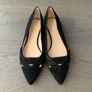 Nine West | Black Pointy Toe Flats